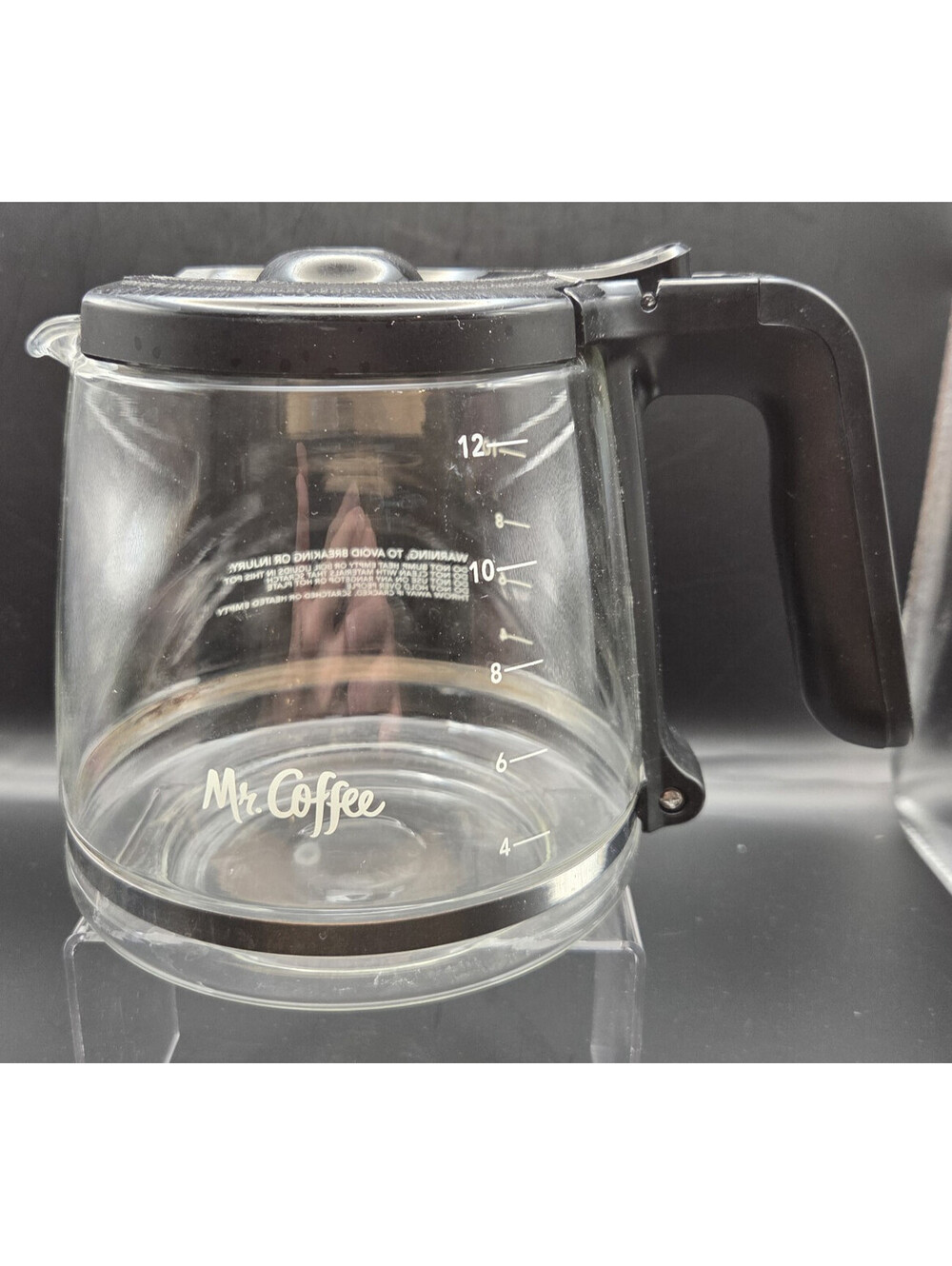 Mr. Coffee 12-Cup Replacement Coffee Carafe Pot Black OEM